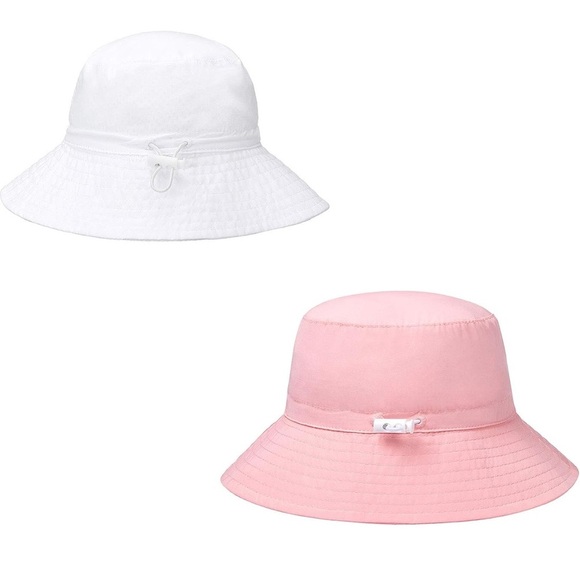 Baby Sun Hat Smile Face Toddler UPF 50+ Sun Protective Bucket hat (C2) - Picture 2 of 4